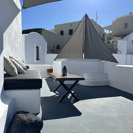 Apartamento White Cave With Outdoor Hot Tub Megalochori (Santorini)