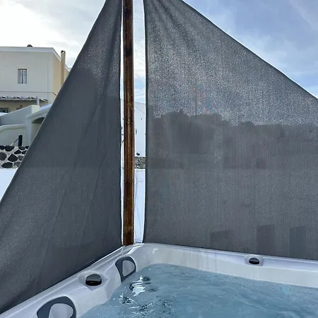 Apartamento White Cave With Outdoor Hot Tub Megalochori (Santorini)