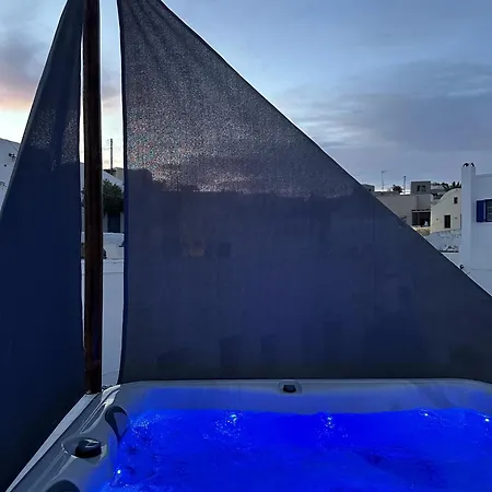 Apartment White Cave With Outdoor Hot Tub Megalochori (Santorini)